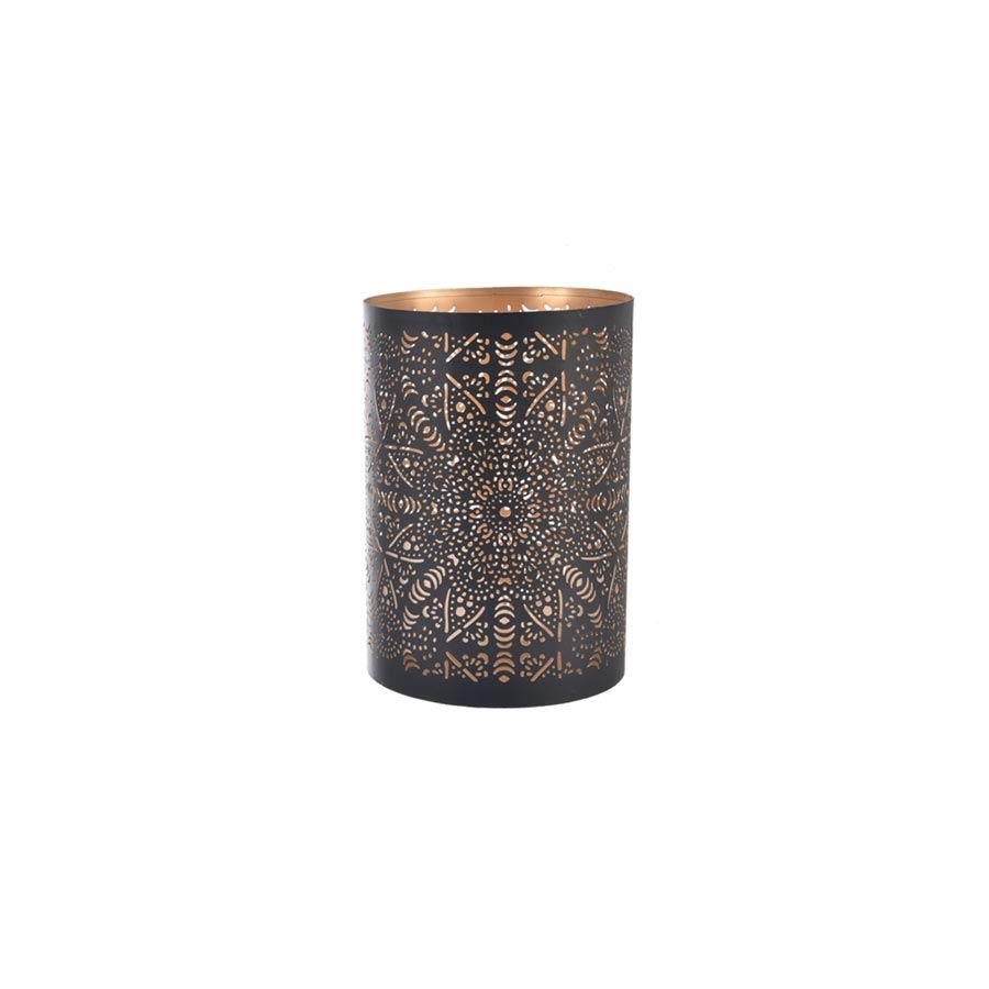 Nábytek - Bytové doplňky a dekorace - Vůně do bytu a svíčky - Svícny - Svícen kov MANDALA O0534/1 Svícen kov MANDALA O0534/1 - Svícny