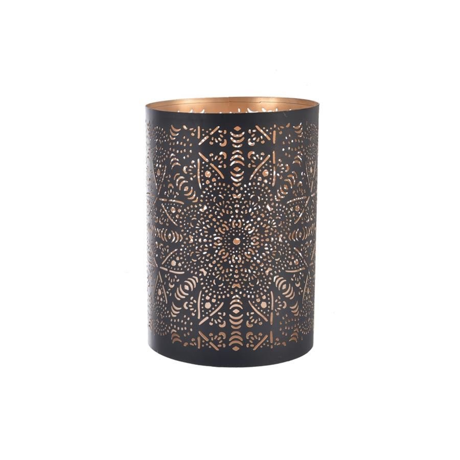 Nábytek - Bytové doplňky a dekorace - Vůně do bytu a svíčky - Svícny - Svícen kov MANDALA O0534/2 Svícen kov MANDALA O0534/2 - Svícny