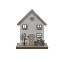 Dekorace domeček D6802 Velikonoční a jarní dekorace - Domečky, budky