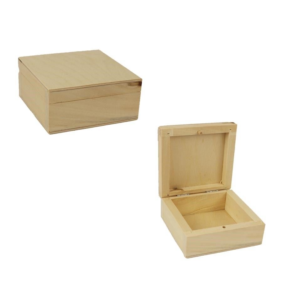 Nábytek - Bytové doplňky a dekorace - Doplňky do ložnice - Úložné boxy - Dřevěný box nejmenší 097072/N Dřevěný box nejmenší 097072/N - Úložné boxy