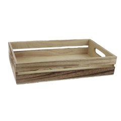 Dřevěná bedýnka velká D6210/V Hobby - Dárkové koše