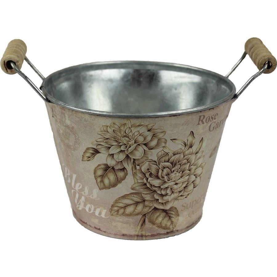 Dům, byt a zahrada - Květináč plech pr.14 cm K0154 Květináč plech pr.14 cm K0154 - Dům, byt a zahrada