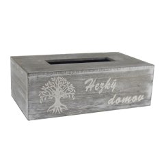 Zásobník na ubrousky D6181 Nábytek - Bytové doplňky a dekorace - Doplňky do ložnice - Úložné boxy
