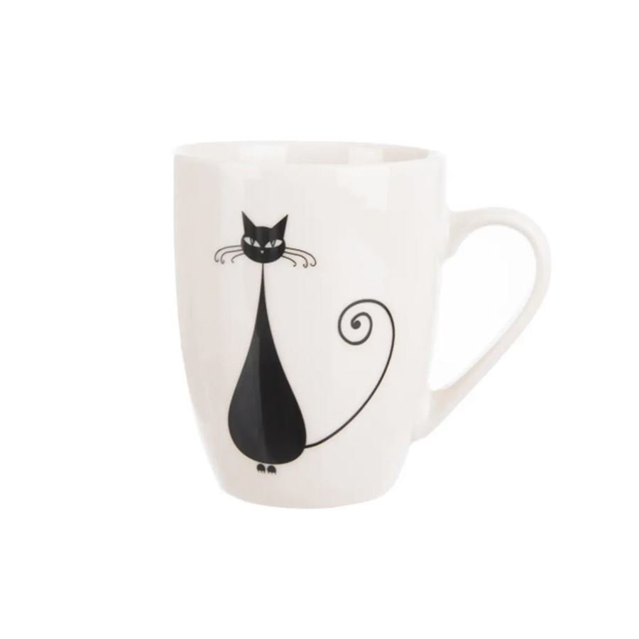 Hrnek porcelán kočka 370 ml O0574 - Dům, byt a zahrada