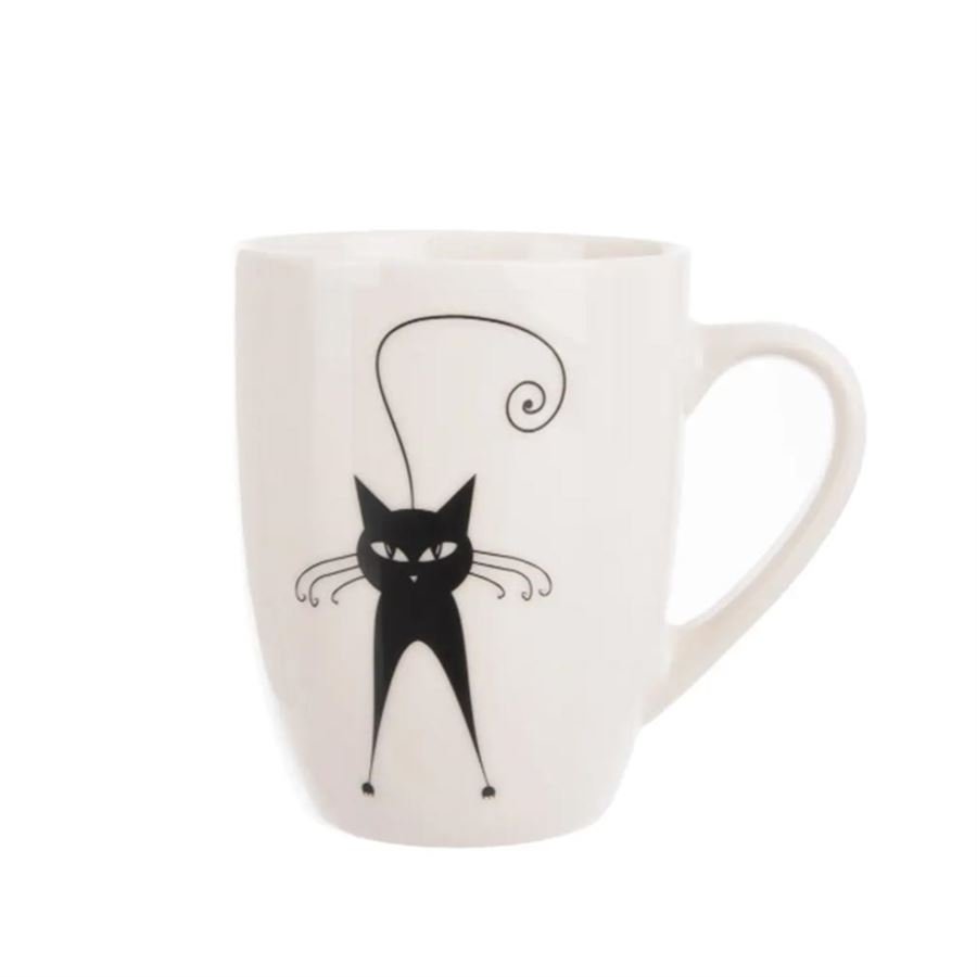 Hrnek porcelán kočka 370 ml O0575 - Dům, byt a zahrada