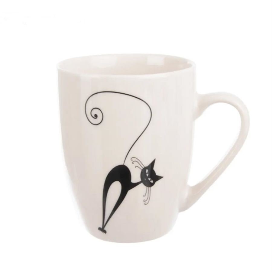 Hrnek porcelán kočka 370 ml O0576 - Dům, byt a zahrada