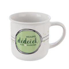 Hrnek porcelán NEJLEPŠÍ DĚDEČEK 0,34 l O0584 Dům, byt a zahrada