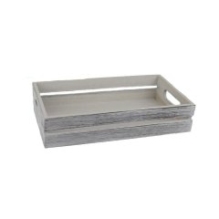 Dřevěná bedýnka střední D6211/S Hobby - Dárkové koše
