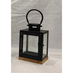 Kovová lucerna K4577/A Nábytek - Bytové doplňky a dekorace - Vůně do bytu a svíčky - Svícny