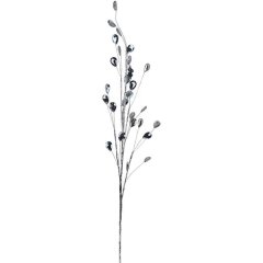 Dekorační větvička s korálky X7599 Nábytek - Bytové doplňky a dekorace - Sváteční dekorace - Vánoční dekorace