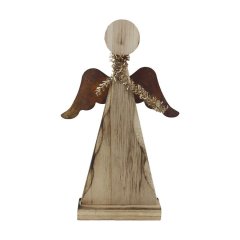 Dekorační anděl D7445 Nábytek - Bytové doplňky a dekorace - Sváteční dekorace - Vánoční dekorace