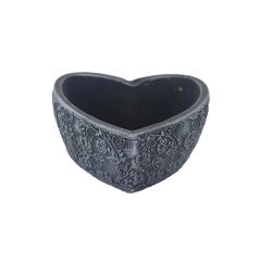 Cementový obal k osázení srdce X7072/1 Dům, byt a zahrada
