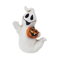 Halloweenská dekorace duch s LED osvětlením X5333 Nábytek - Bytové doplňky a dekorace - Sváteční dekorace - Vánoční dekorace