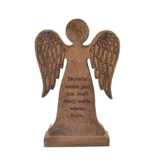 Anděl mango Skuteční andělé O0411 Nábytek - Bytové doplňky a dekorace - Sváteční dekorace - Vánoční dekorace