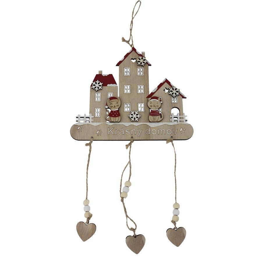 Dekorace k zavěšení Krásný domov D7278 Dekorace k zavěšení Krásný domov D7278