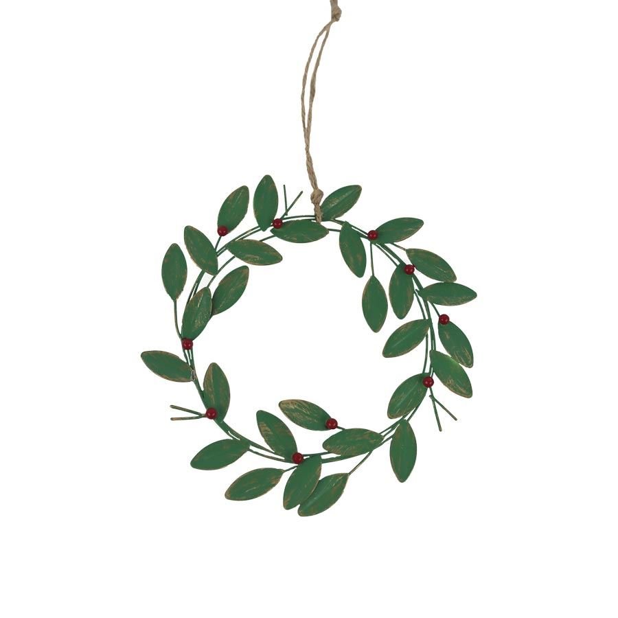 Kovová dekorace k zavěšení věneček K4355 Kovová dekorace k zavěšení věneček K4355