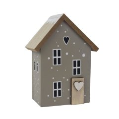 Dekorace domeček D7447-21 Nábytek - Bytové doplňky a dekorace - Sváteční dekorace - Vánoční dekorace