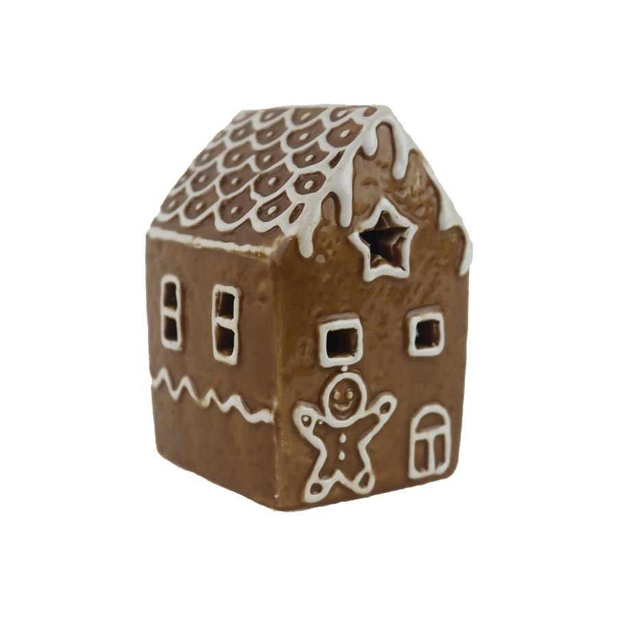 Nábytek - Bytové doplňky a dekorace - Sváteční dekorace - Vánoční dekorace - Domeček s LED osvětlením X6126 Domeček s LED osvětlením X6126 - Vánoční dekorace