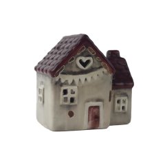 Domeček s LED osvětlením X7557-08 Nábytek - Bytové doplňky a dekorace - Sváteční dekorace - Vánoční dekorace