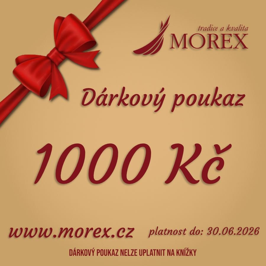 Dárkový poukaz v hodnotě 1000 Kč - 