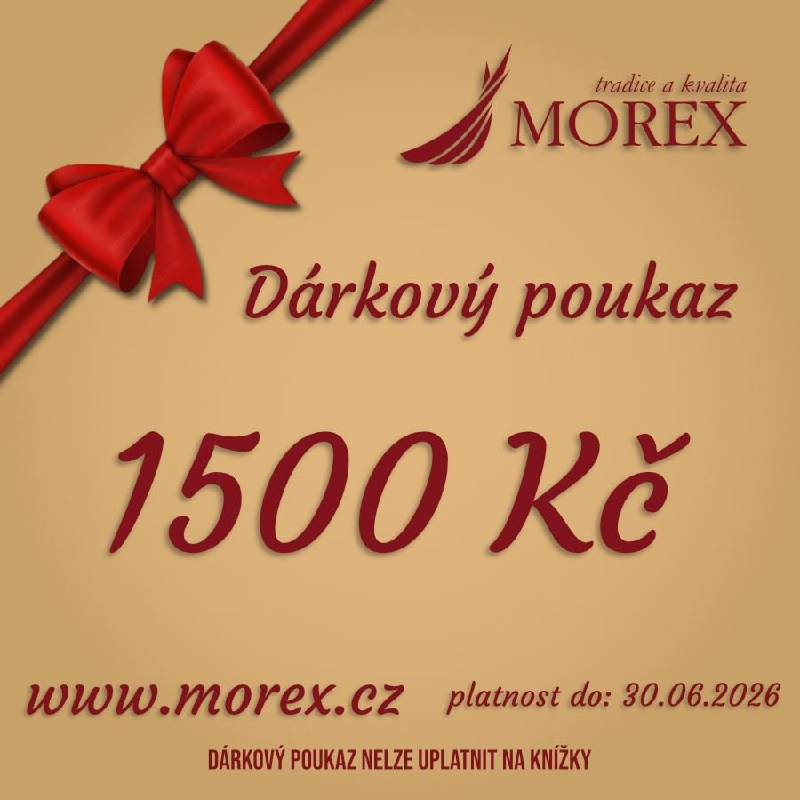 Dárkový poukaz v hodnotě 1500 Kč - 