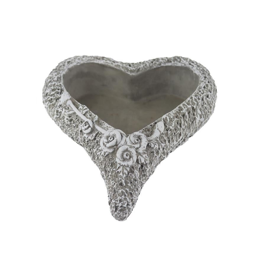 Cementový obal k osázení srdce X7059/2 - Dům, byt a zahrada