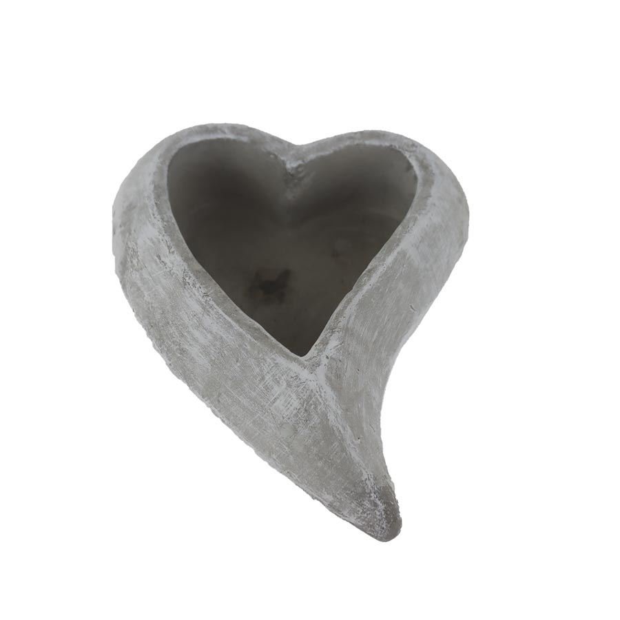 Cementový obal k osázení srdce X7060/2