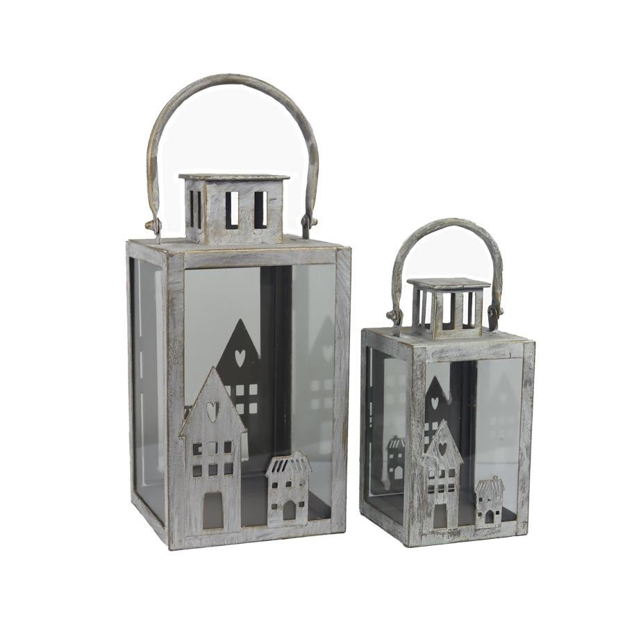 Lucerna kovová K3675 / S2 - Svícny