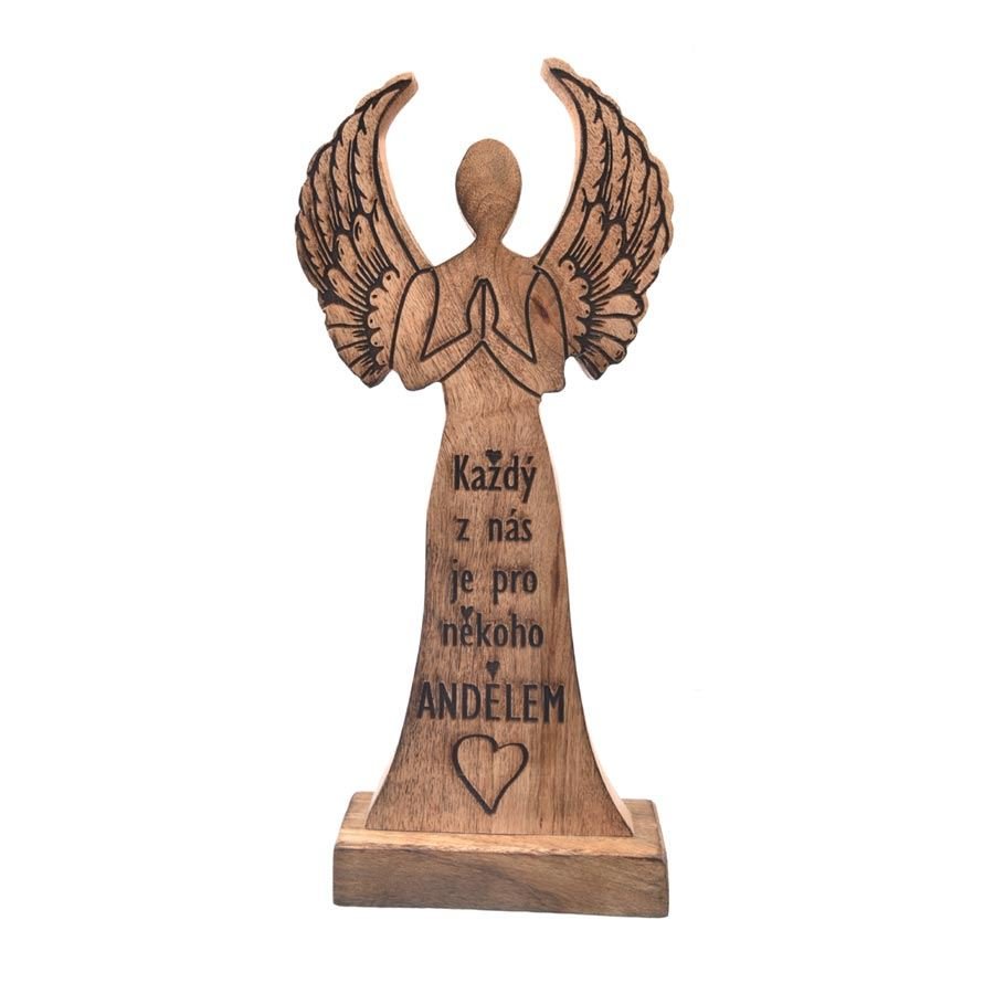 Nábytek - Bytové doplňky a dekorace - Sváteční dekorace - Vánoční dekorace - Anděl mango O0515 Anděl mango O0515 - Vánoční dekorace