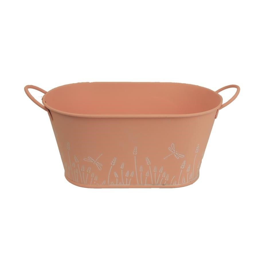 Dům, byt a zahrada - Květináč plechový K2596/1 Květináč plechový K2596/1 - Dům, byt a zahrada