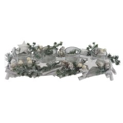 Adventní svícen na 4 svíčky P2132 Nábytek - Bytové doplňky a dekorace - Vůně do bytu a svíčky - Svícny