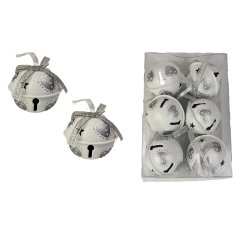 Nábytek Bytové doplňky a dekorace Sváteční dekorace Vánoční dekorace - Rolnička k zavěšení 6 ks K1913 Rolnička k zavěšení 6 ks K1913