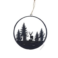 Dekorace krajina s LED osvětlením K3492 Nábytek - Bytové doplňky a dekorace - Sváteční dekorace - Vánoční dekorace