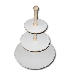 Etažér bílý 40 cm 22S015 Hobby - Ruční práce a tvoření - Pedig