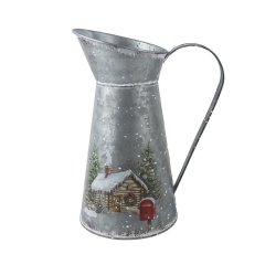 Konvička plechová K4484 Dům, byt a zahrada