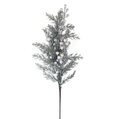 Dekorační větev s bobulemi P2312 Nábytek - Bytové doplňky a dekorace - Sváteční dekorace - Vánoční dekorace