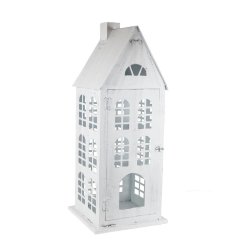 Domeček na svíčku velký K4443/D Nábytek - Bytové doplňky a dekorace - Vůně do bytu a svíčky - Svícny