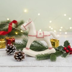 Dekorace kůň X4201 Nábytek - Bytové doplňky a dekorace - Sváteční dekorace - Vánoční dekorace