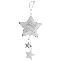 Kovová hvězda velká K0796/3 Nábytek - Bytové doplňky a dekorace - Sváteční dekorace - Vánoční dekorace