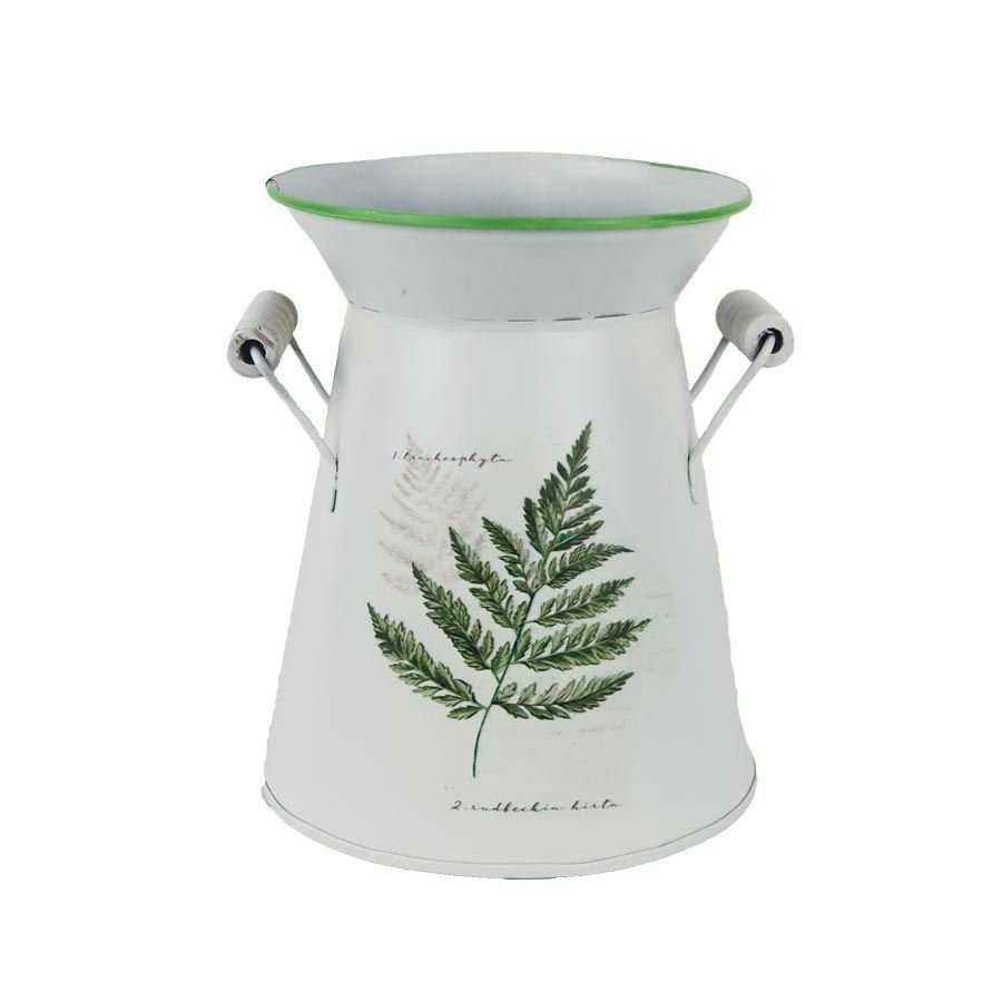 Dekorační plechová nádoba K4593 - Dům, byt a zahrada