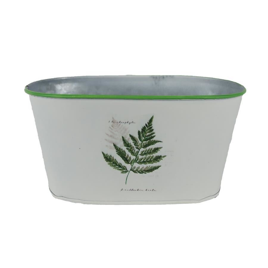 Květináč plechový ovál K4592/1 - Dům, byt a zahrada