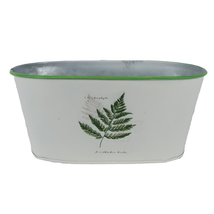 Květináč plechový ovál K4592/2 - Dům, byt a zahrada