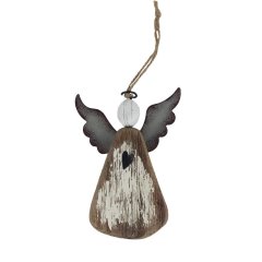 Nábytek Bytové doplňky a dekorace Sváteční dekorace Vánoční dekorace - Anděl k zavěšení D7369 Anděl k zavěšení D7369