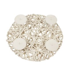 Dekorace na 4 svíce P0811 Nábytek - Bytové doplňky a dekorace - Vůně do bytu a svíčky - Svícny