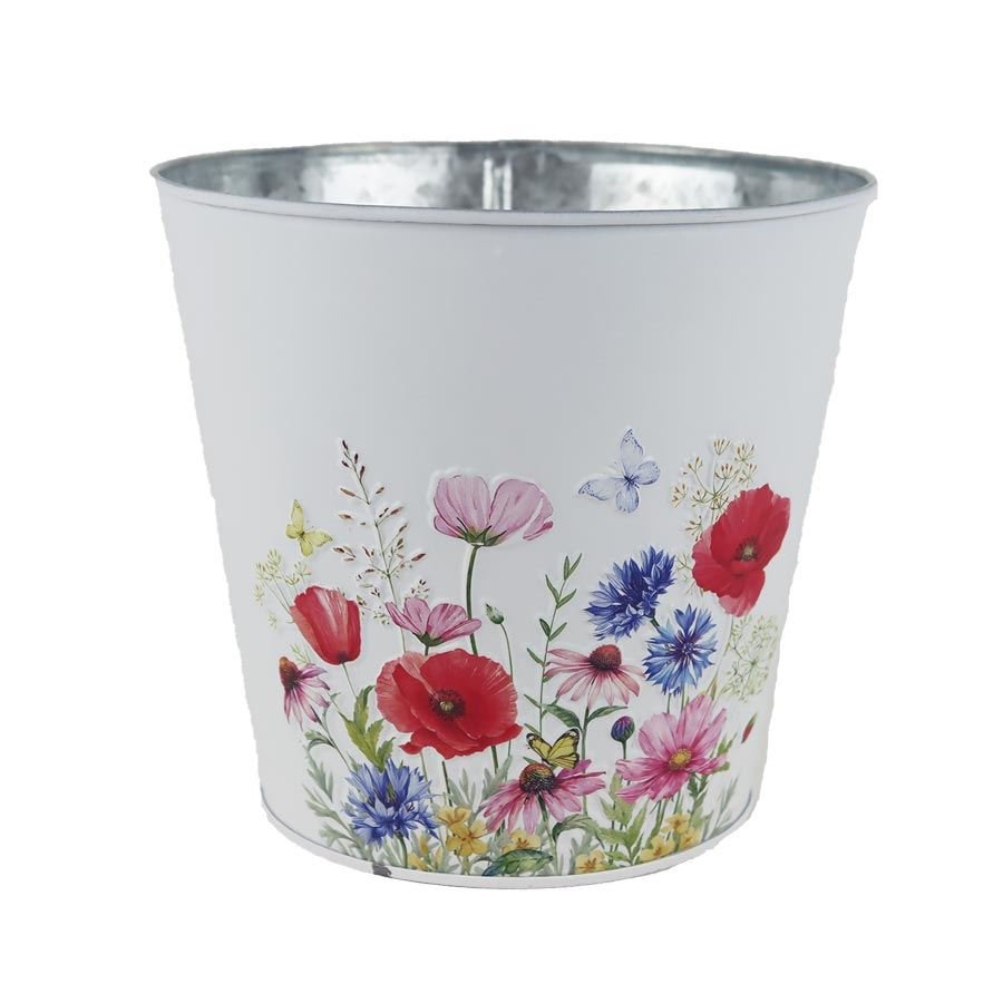 Dům, byt a zahrada - Květináč plechový K4688/4 Květináč plechový K4688/4 - Dům, byt a zahrada