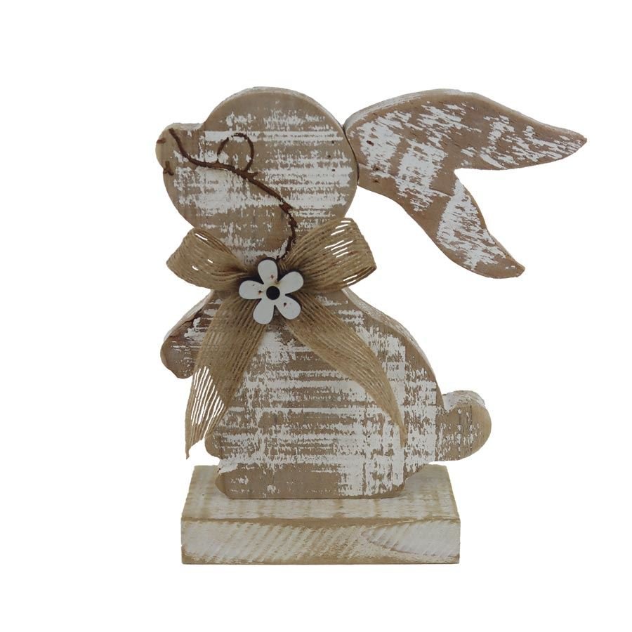 Nábytek - Bytové doplňky a dekorace - Sváteční dekorace - Velikonoční dekorace - Velikonoční zajíček D7618/1 Velikonoční zajíček D7618/1 - Velikonoční dekorace