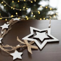 Dekorace k zavěšení D3420 Nábytek - Bytové doplňky a dekorace - Sváteční dekorace - Vánoční dekorace