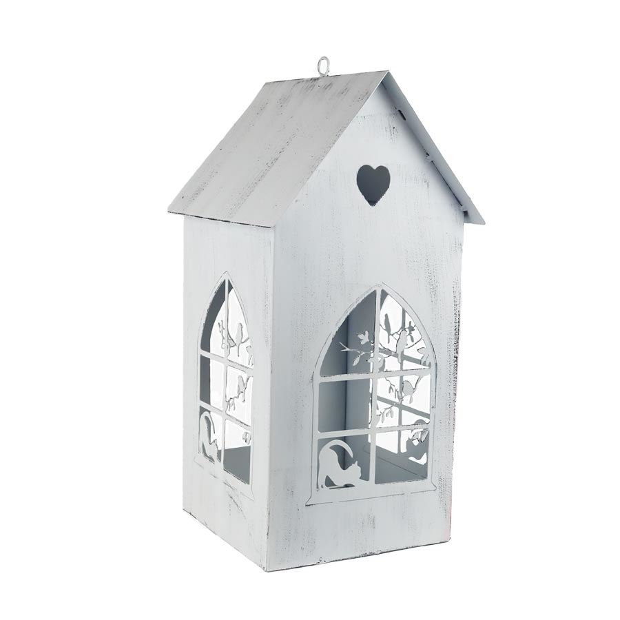 Nábytek - Bytové doplňky a dekorace - Vůně do bytu a svíčky - Svícny - Domeček na svíčku K3889/3 Domeček na svíčku K3889/3 - Svícny