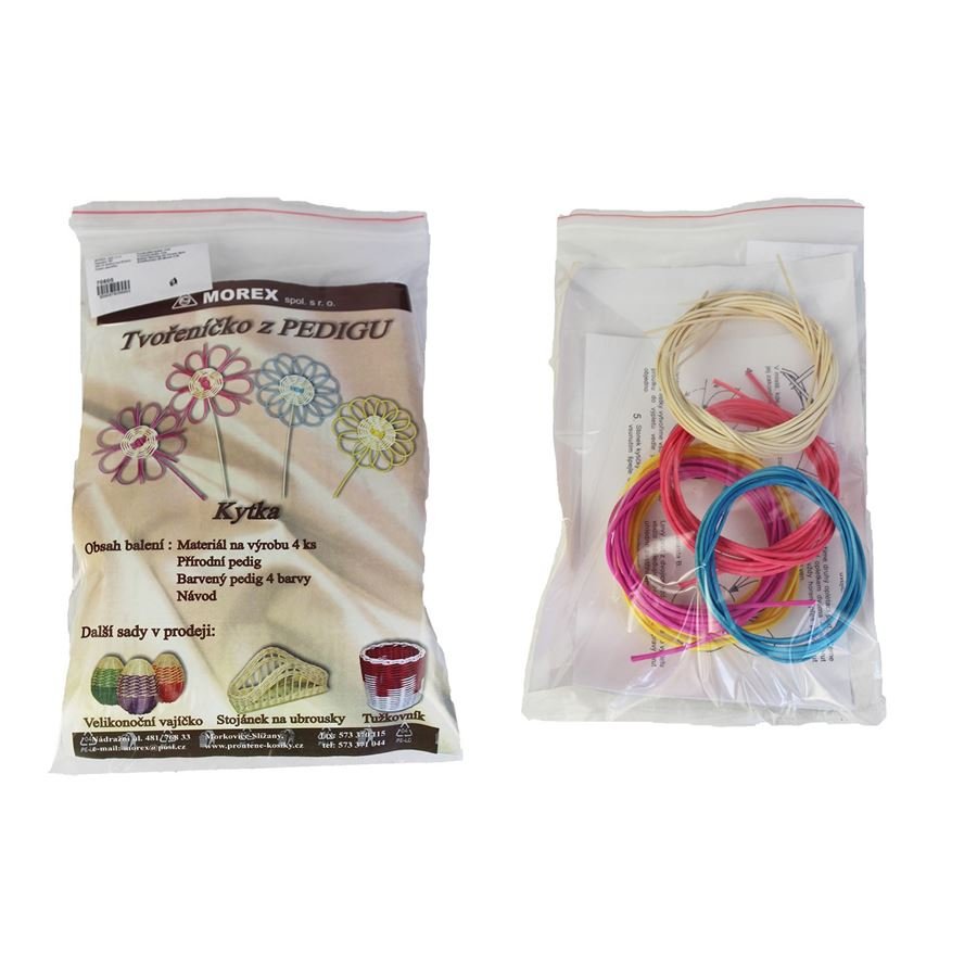 Hobby - Ruční práce a tvoření - Pedig - Tvořeníčko-kytka, 4 ks 70805 Tvořeníčko-kytka, 4 ks 70805 - Pedig