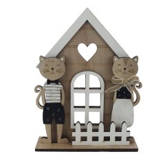 Dekorace domeček D7793/2 Velikonoční a jarní dekorace - Domečky, budky